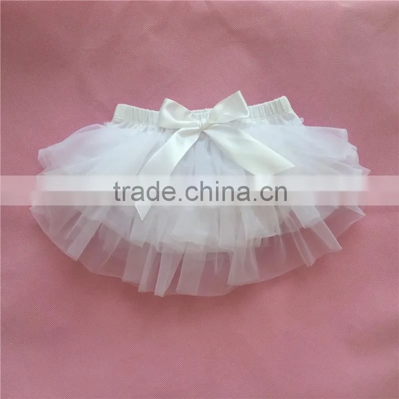 Kaiya latest chiffon cotton solid colors wholesale baby ruffle bloomers