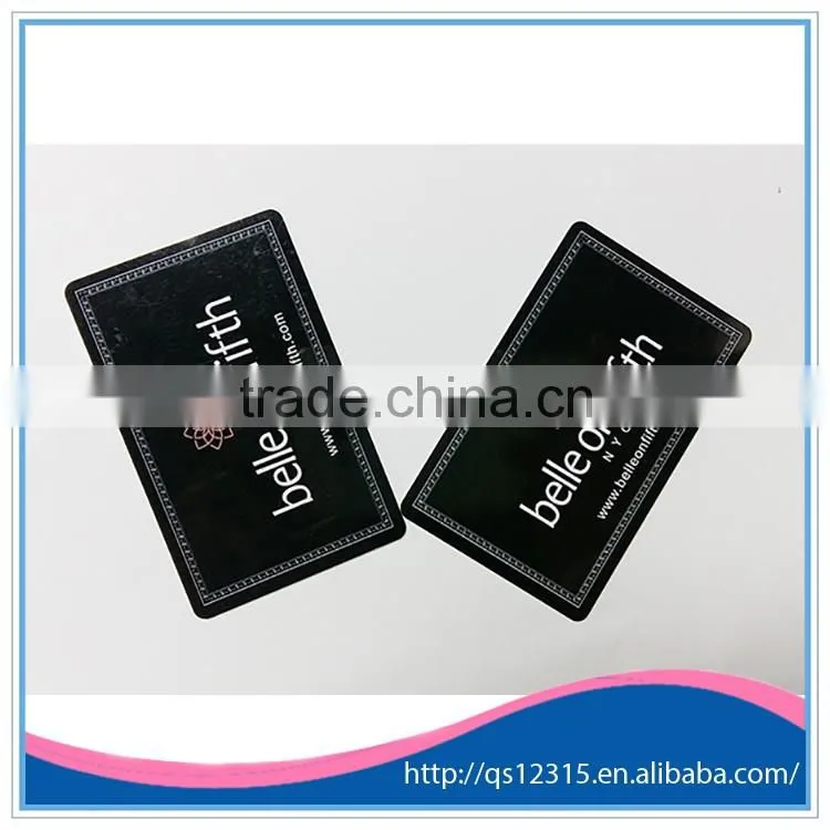 Customized CMYK CR80 Plastic PVC Card