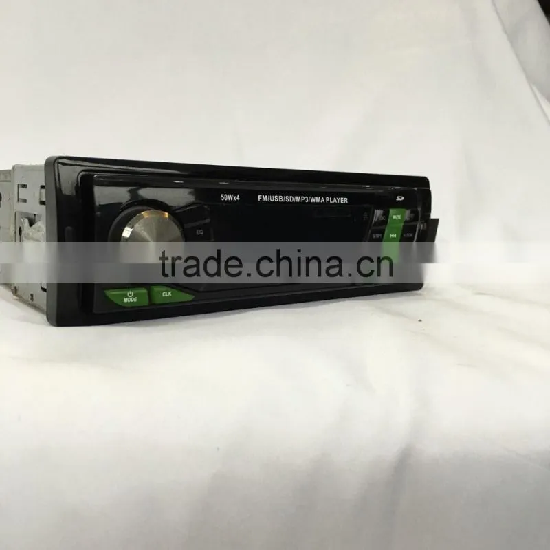 Hot sell factory price single din car bluetooth mp3 player with fm radio USB SD TF card slot MMC aux in