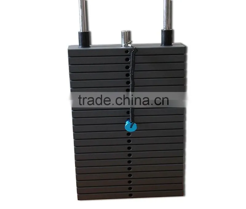 Q235 material 5kg steel weight stack plate for strength fitness equipment
