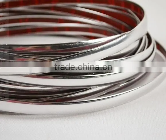 Different size Auto body chrome stripe /decorative chrome stripe /car Stripe