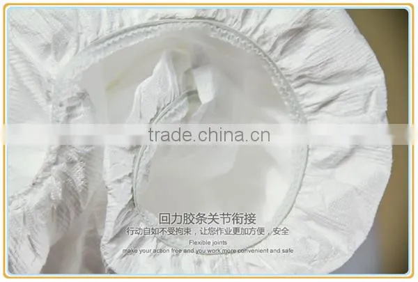 disposable PET/PP oil-resistant waterproof gown