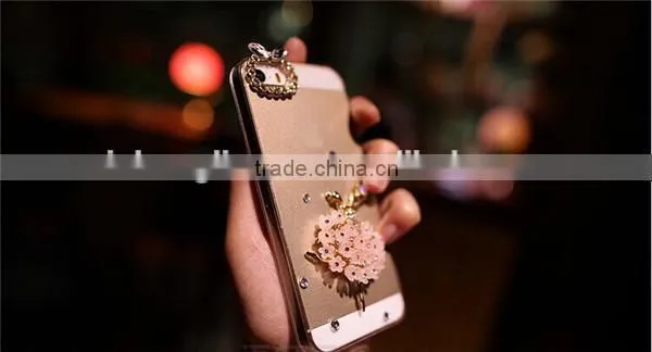 2015 New Arrival Ballerina Rhinestone PC Phone Case For Mobile Phones