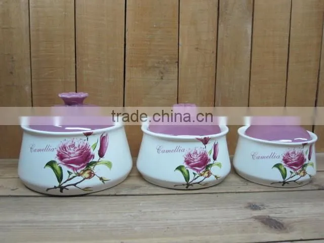 Birthday party used ceramic cake and fruit plate stand with decal
