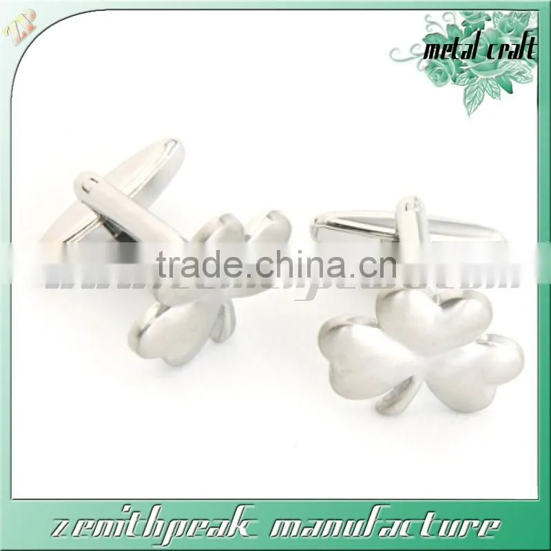 High quality cufflink factory metal animal head cufflink