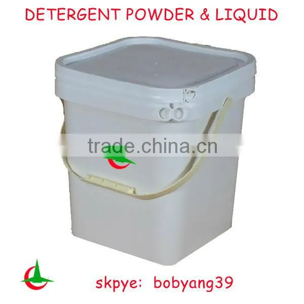 3kg metal handle plastic bucket detergent washing powder