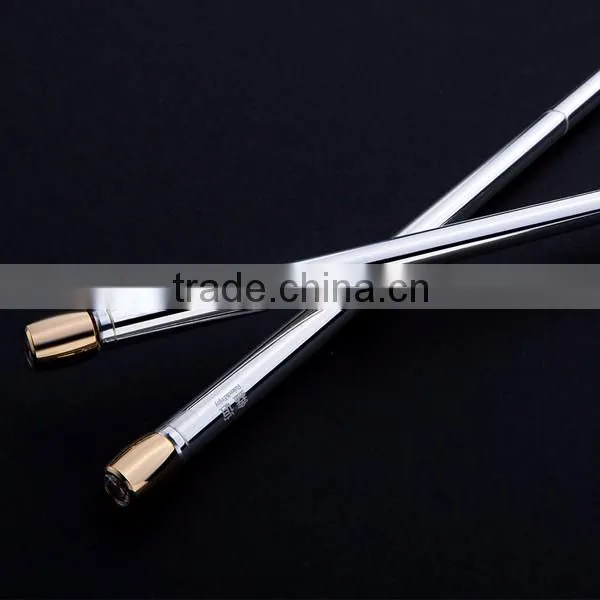 display silver Chopsticks Luxury OEM Chopsticks with diamond Chopsticks gift set with box for wedding gift