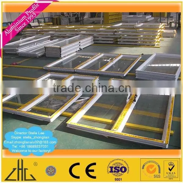 Wow!! aluminium door frame factory supplier, aluminium door for bathroom and glass winndow, louvre aluminium window manufacturer