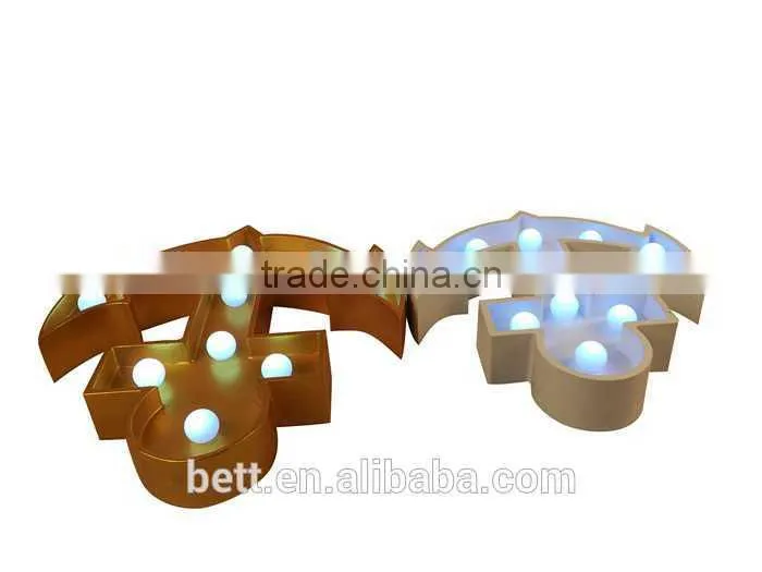 led anchor shape light bedroom decoration marquee lights