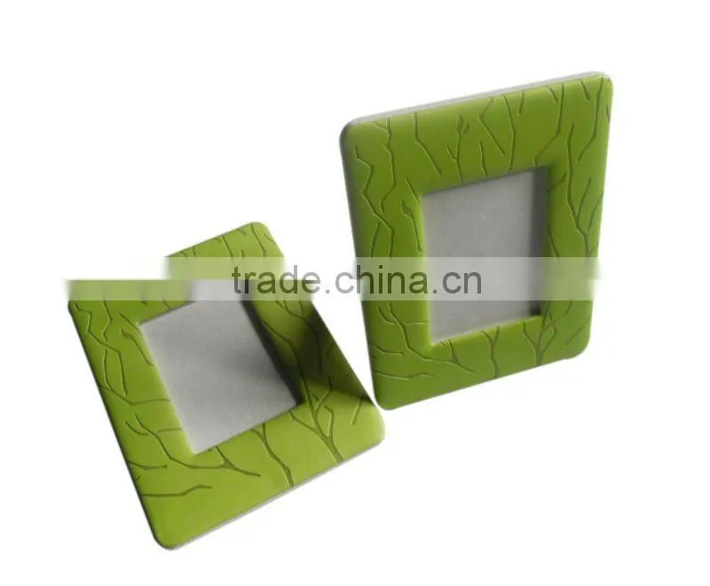 View lovely photo frames Eco-friendly pu photo frame for Decoration