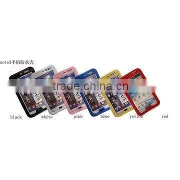 Fully functional 100% Waterproof Case for Mobile Phone with IPX8 Standard