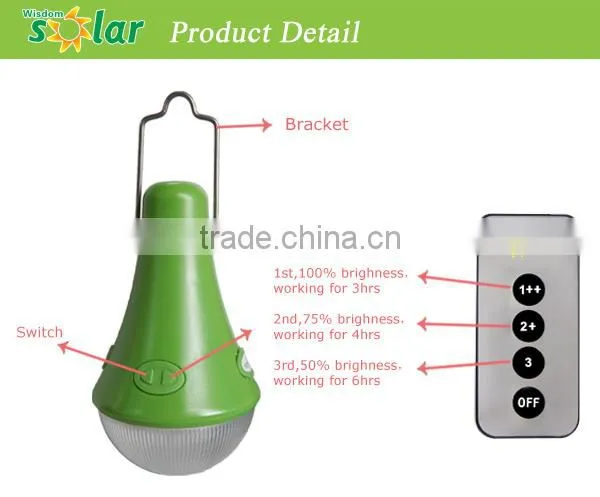 Solar LED home light camping light led emergency light
