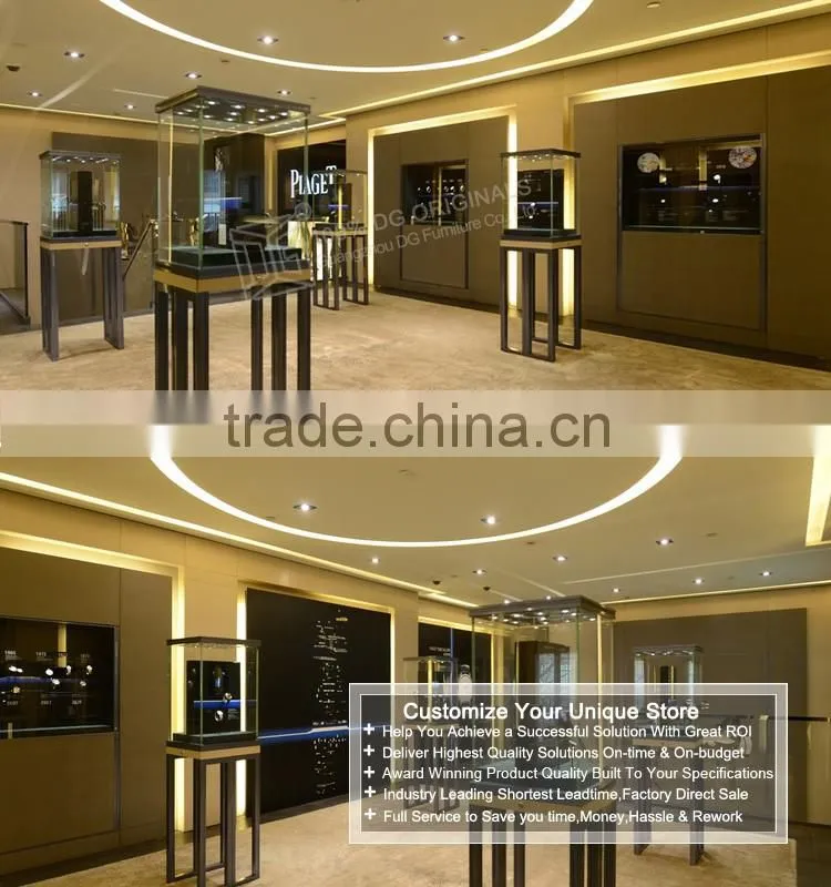 Modern design watch display case