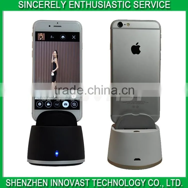 Hot Selling Self Timer Auto 360 Degree Swivel Smart Selfie Robot with Face Identify