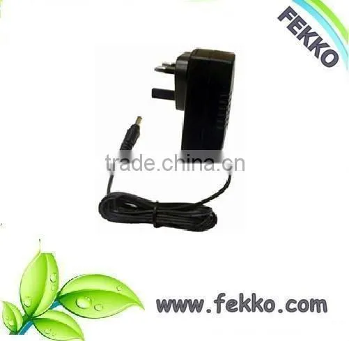 DC 24W 12V 2A power adapter wall mounted power supply
