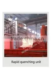 Large loading capacity heat treatment industrial furnace