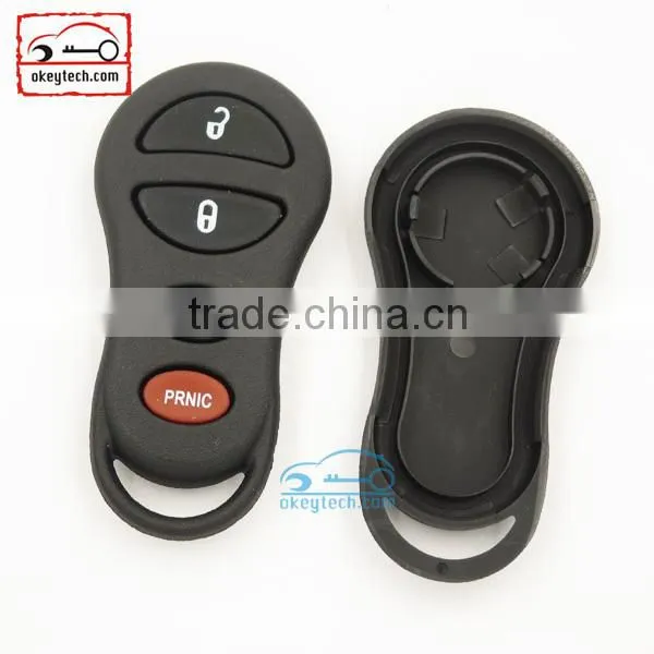 Best price 3 buttons remote key cover for chrysler key case with battery holder