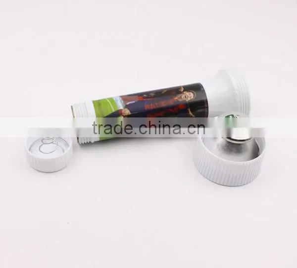 colors promotion portable AAA dry battery led plastic flashlight