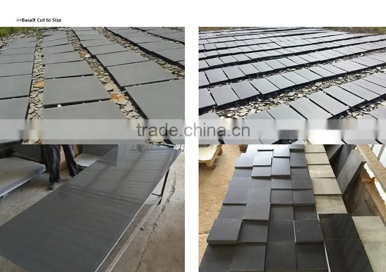 hot seling black basalt stepping stones 600x300