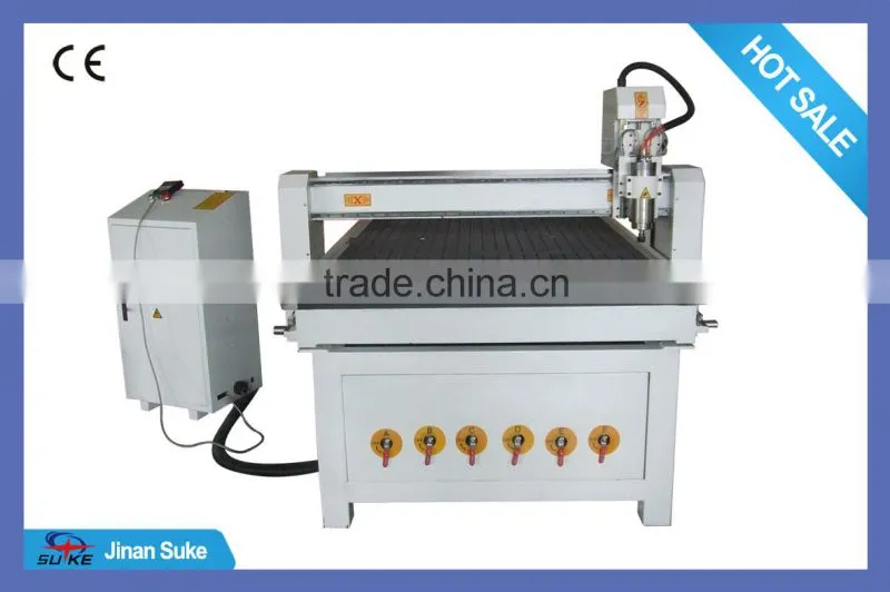 Woodworking CNC router with Dust Collector and Vacuum System
