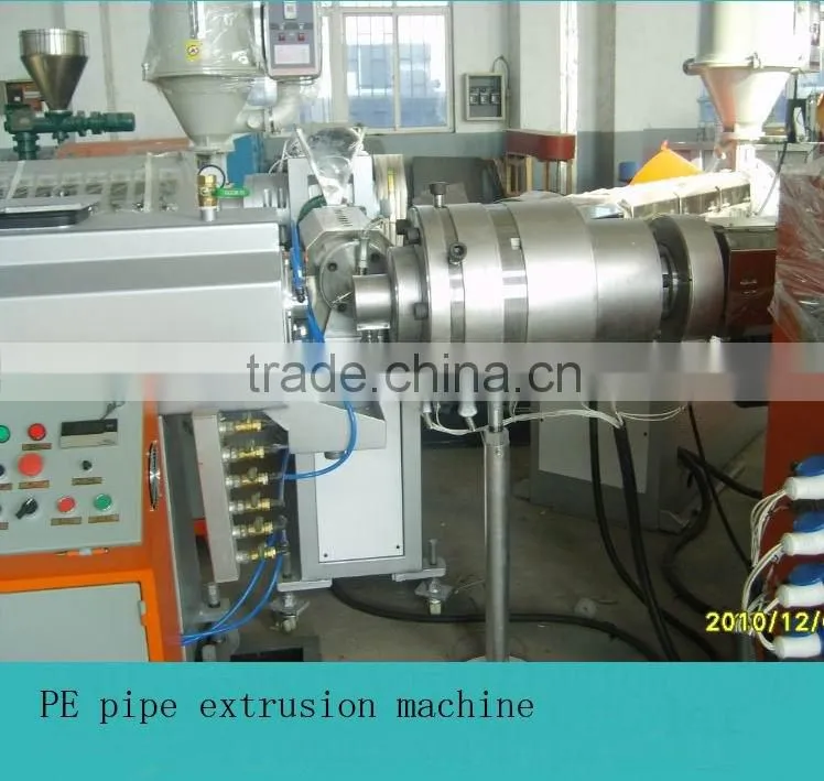 Made in Jiaozhou PE double wall corrugated pipe extruder/production line/machinery