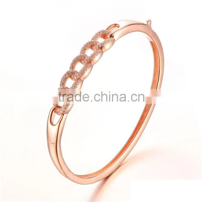Lovans jewelry new design rose gold color bangle FB053