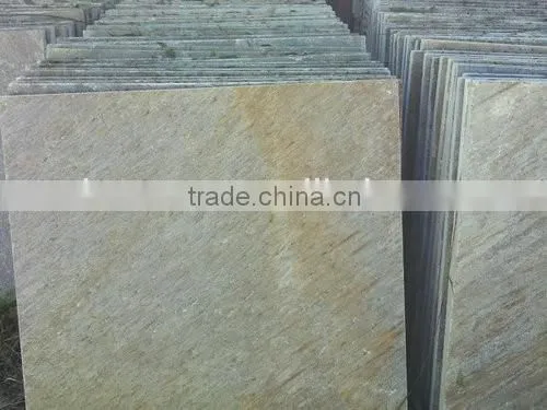 Yellow slate stone with rock prices