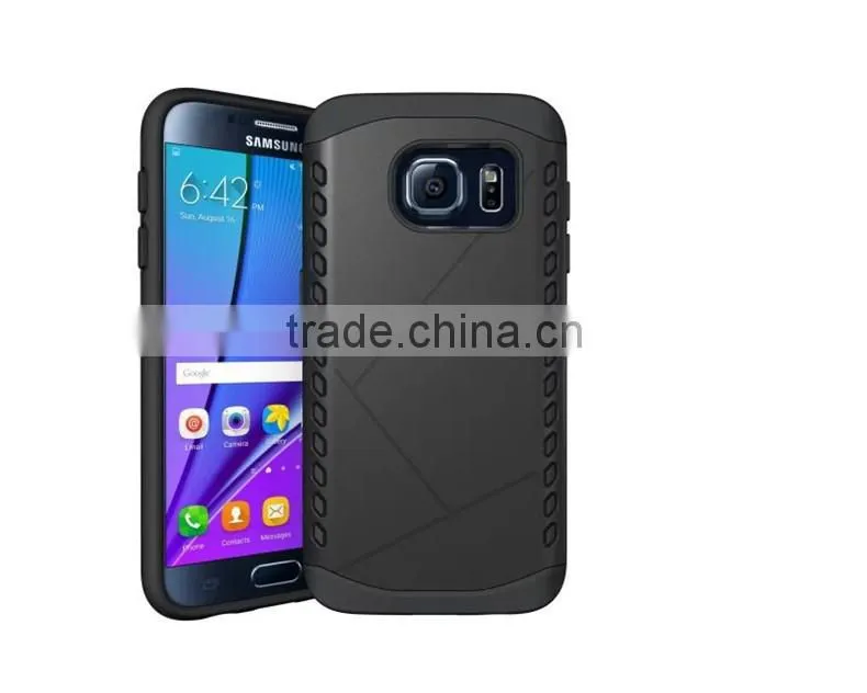 2016 New Arrival 2 in 1 TPU+PC Hybird Heavy Duty Armor Shield Cover Protective Case for Samsung Galaxy S6 S6edge s7 s7edge