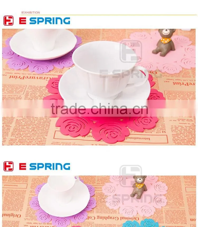 Fashion Lovely Thicken Heat-resistant Glass Table Coffee Tea Mat Pads