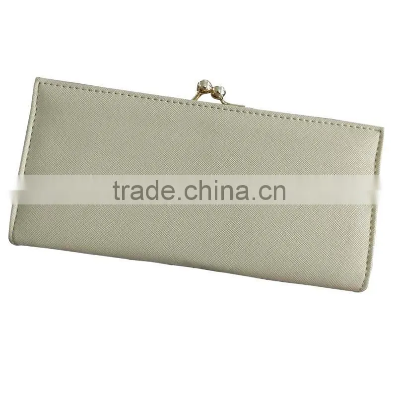 2016 Hot high quality lady leather wallet New Popular Clutch Bag and Party wallet Wholesale