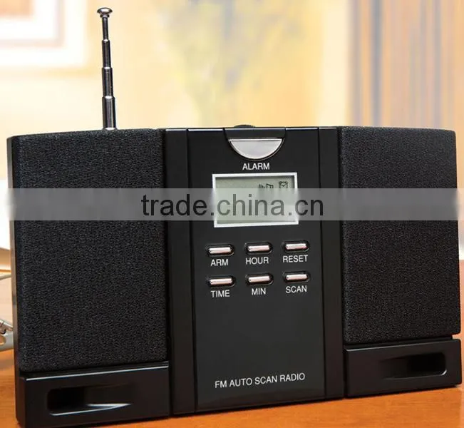 Hot sale high quality FM clock radio