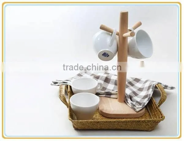 HJ-0002 Bamboo Kitchen Display Rack