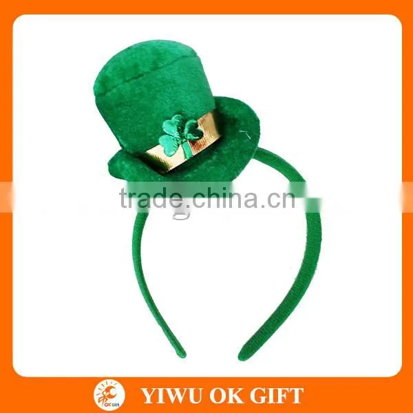 St Patrick's Day Mini Top Hat Headband