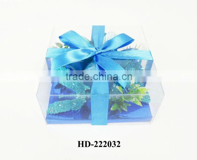 decorative candle rings with glass candle holder and tealight gift set