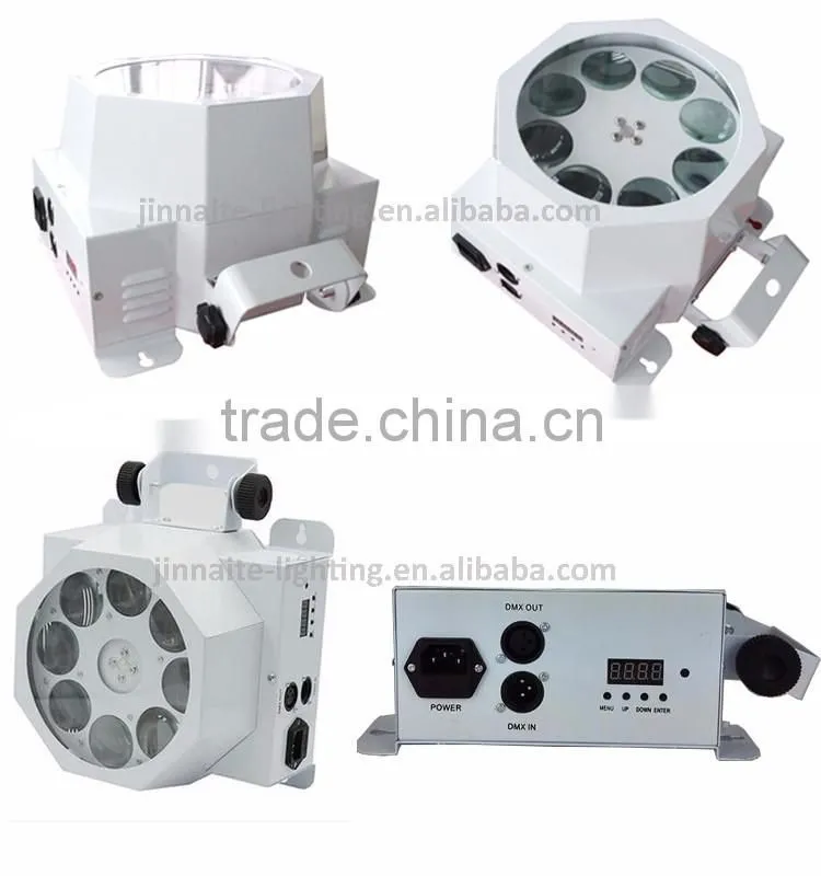 Good quality Stage Effect 8 * 3W LED Rotating Gobo Light