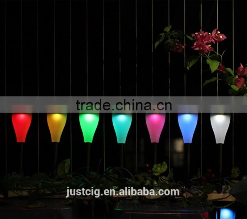 solar light 7 Colors Changing Waterproof Lights for Garden, Patio, Yard, Home and Holiday Decoration