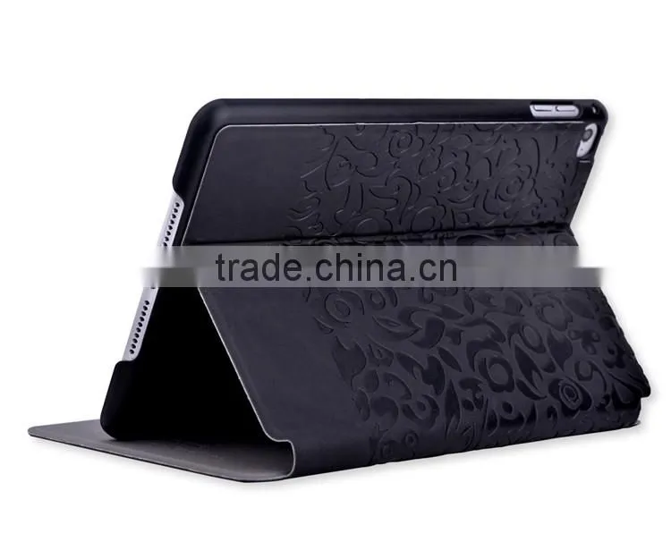 Smart Cover Folding Leather Tablet Stand Back Cover Case for iPad Mini 4 7.9 Inches
