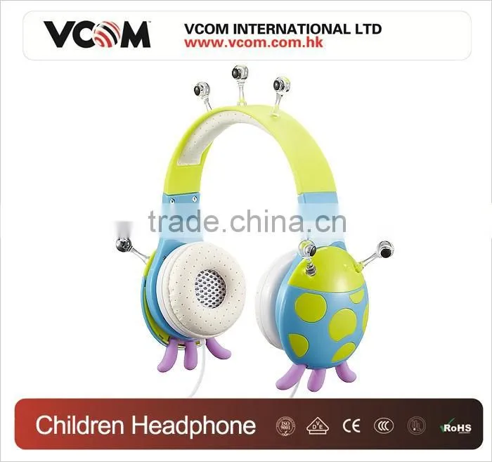 stereo cartoon kids headphone with good sounds