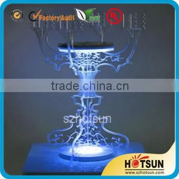 acrylic hotel counter with LED light