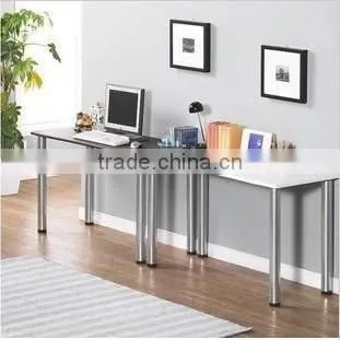 Steel And Wooden Computer Table