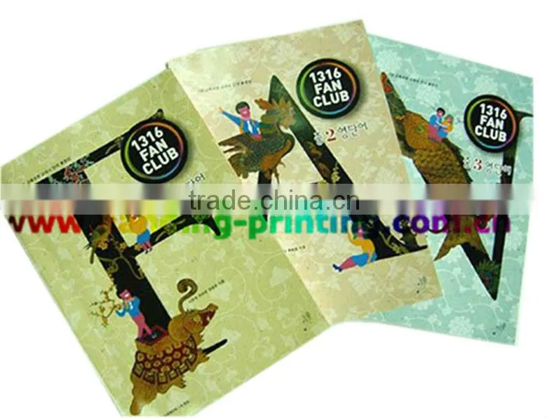 Adult Comic Book Printing Concealed Perfect Binding Softcover Book
