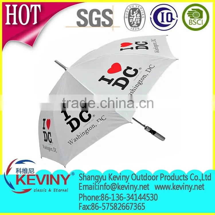 bumbershoot printing umbrella straight auto open cheap umbrella