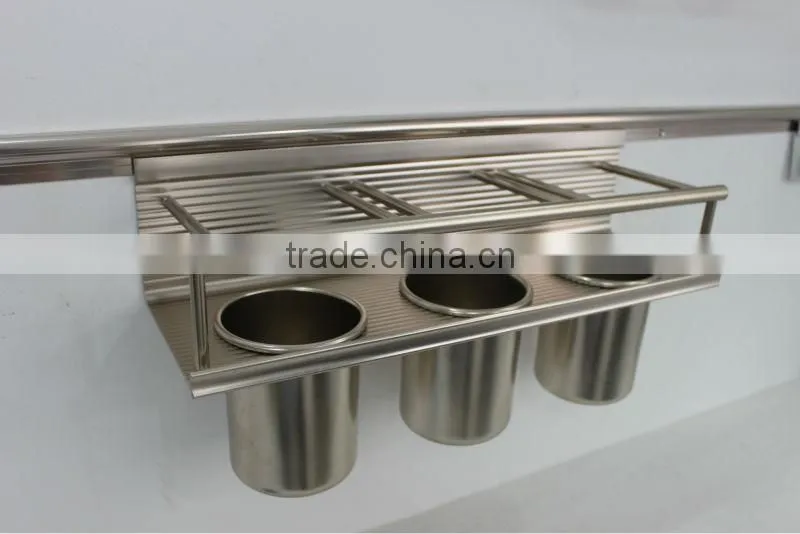 Champange kitchen hanging cabinet spice racks