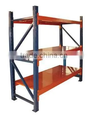 Medium heavy duty storage rack with layer panel