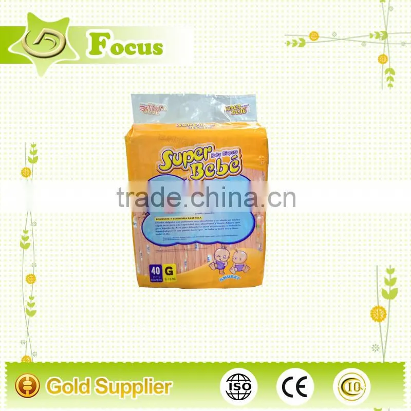 Colorful printed Disposable Baby Cloth Nappy