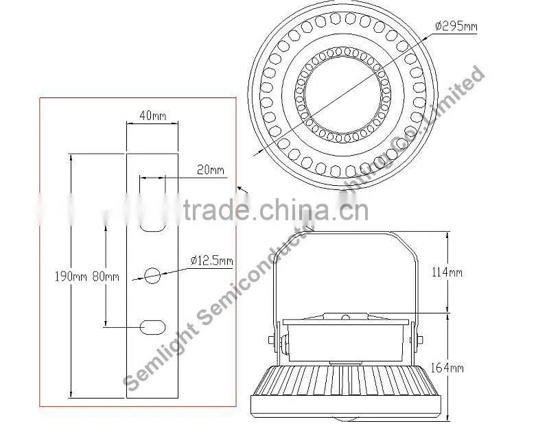 TUV CE RoHS IEC Approved Canopy Light LED With Energy Saving