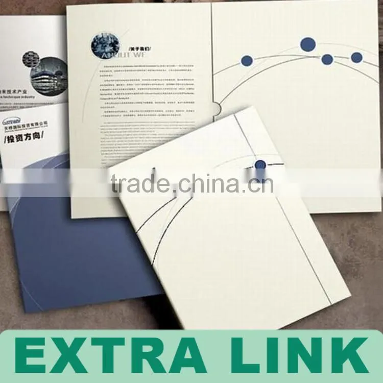 Business Presentation Folder / Presentation Folder Printing With Pocket