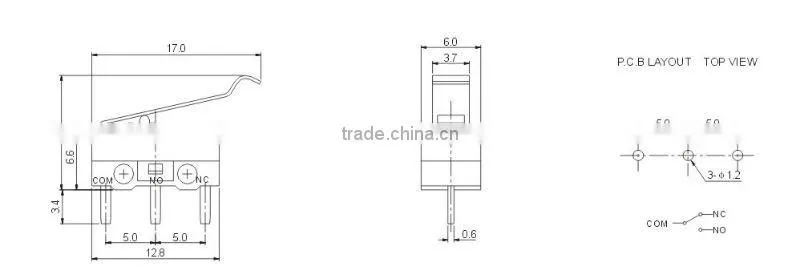 miniature micro switch LF-202-B