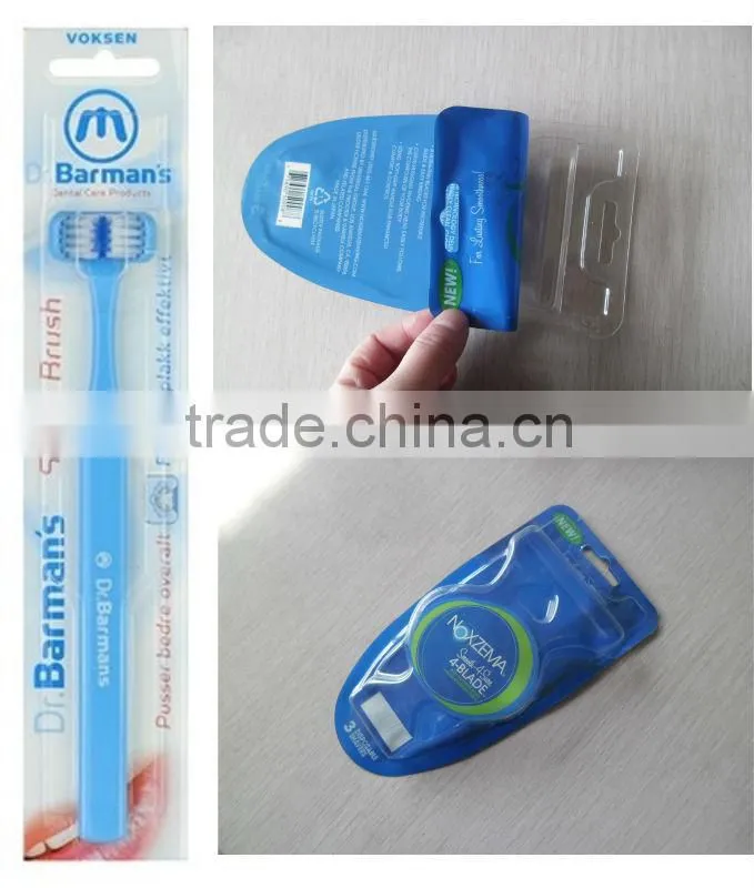 Blister and paper card hot seal automatic toothpick packing machine