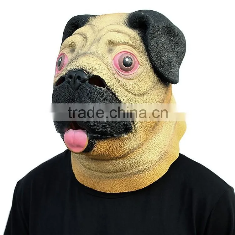christmas moving mouth animal dog fetish party mask